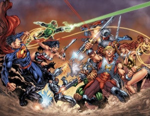 DC Comics/Masters of the Universe crossover by Dexter Soy