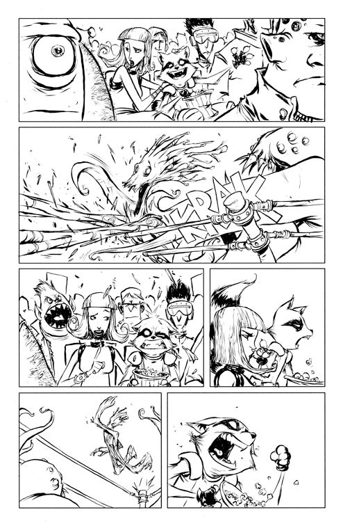 Rocket_Raccoon_1_BW_Preview_1