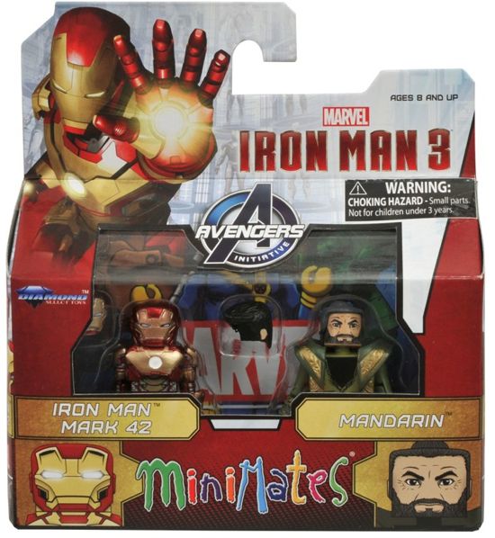 Iron Man 3 Minimates Mark 42 & The Mandarin