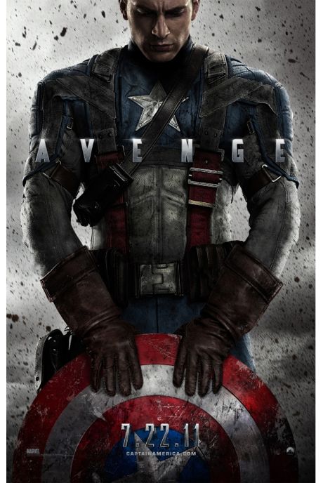 Captain America First Avenger movie poster