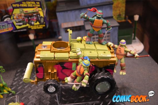 Toy Fair Teenage Mutant Ninja Turtles Vehicles