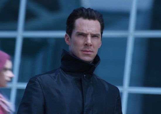 Benedict Cumberbatch in Star Trek Into Darkness