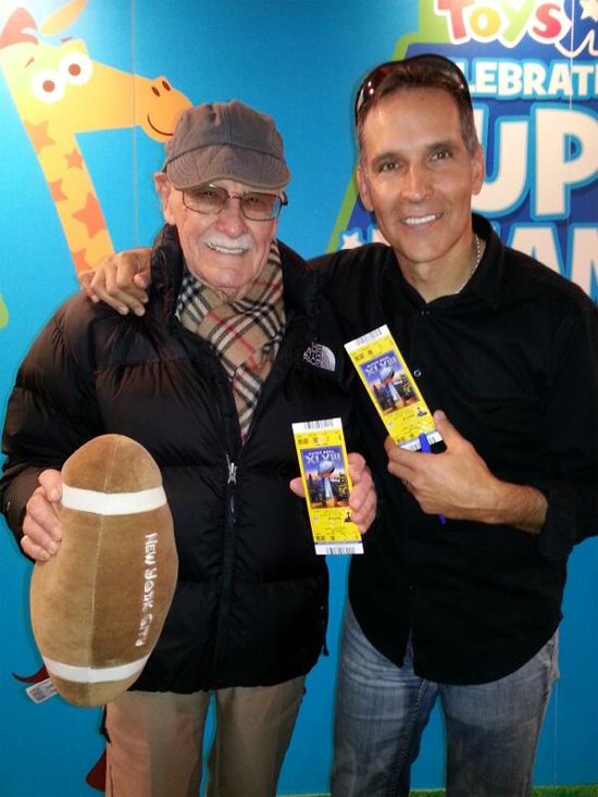 Stan Lee & Todd McFarlane Super Bowl