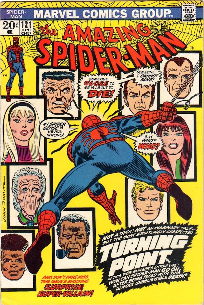 Amazing Spider-Man 121 cover