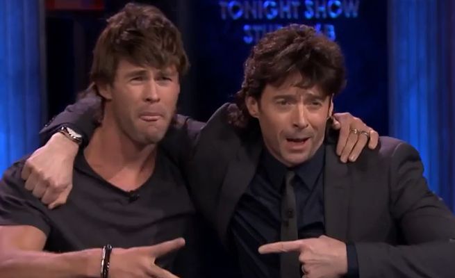 Chris Hemsworth & Hugh Jackman