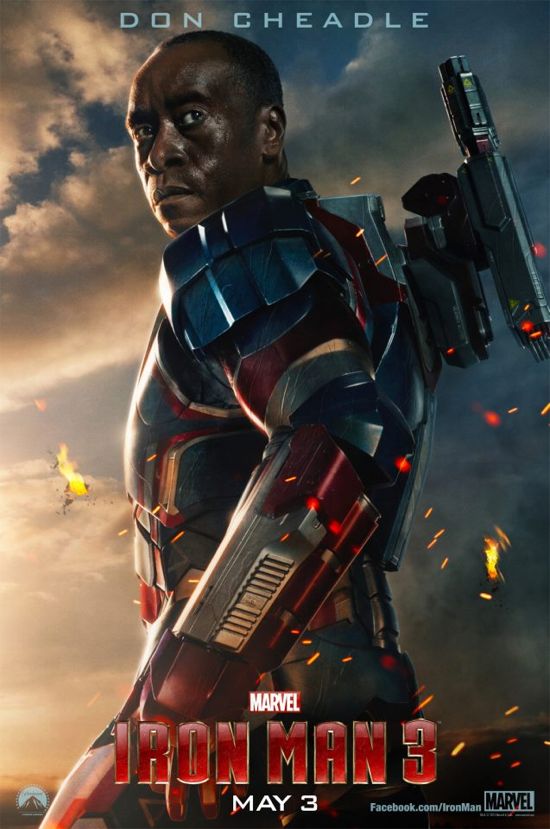 Iron man 3 Don Cheadle Poster