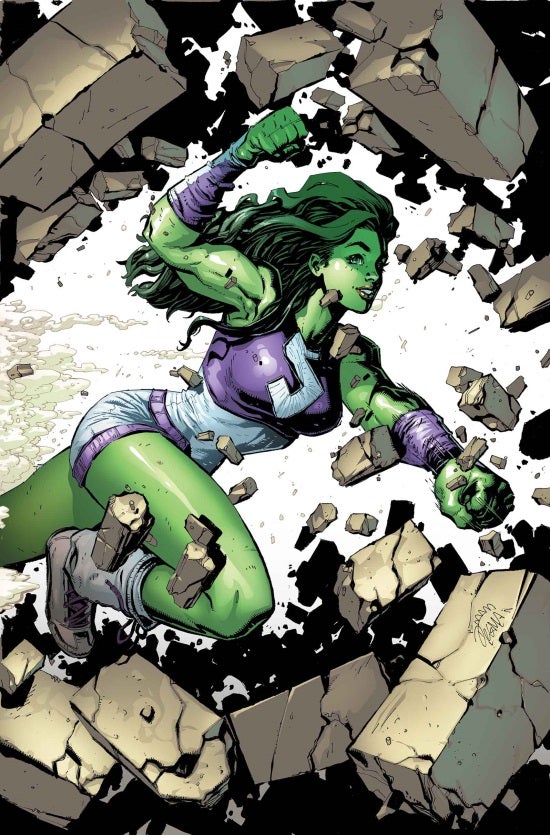 She-Hulk #1 Stegman Variant Cover