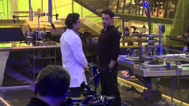 avengers age of ultron behind the scenes