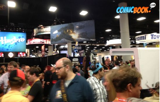 Comic-Con opening night