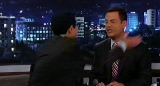 JJ Abrams slaps Jimmy Kimmel