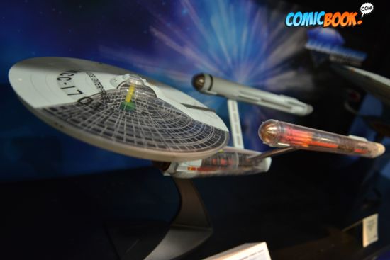 Toy Fair Star Trek Enterprise Closeup