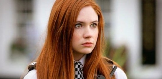 Karen Gillan as Amy Pond on Doctor Who