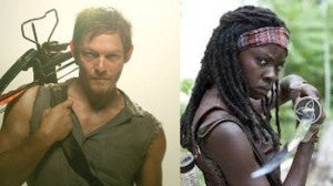 The Walking Dead Daryl & Michonne