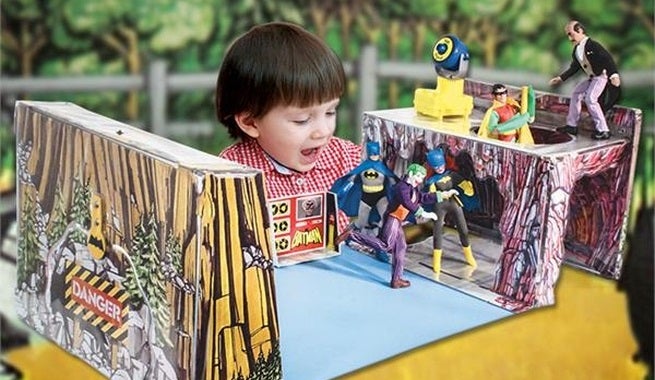 batcave retro playset