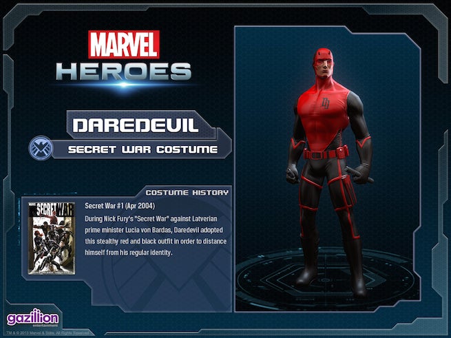 costume daredevil secretwar