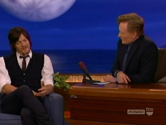 Norman Reedus & Conan O'Brien