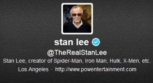Stan Lee tweets