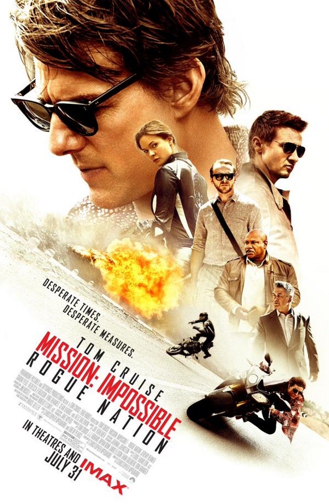 mission impossible rogue nation poster