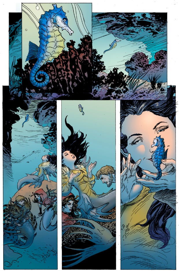 Once Upon a Time graphic novel preview pages