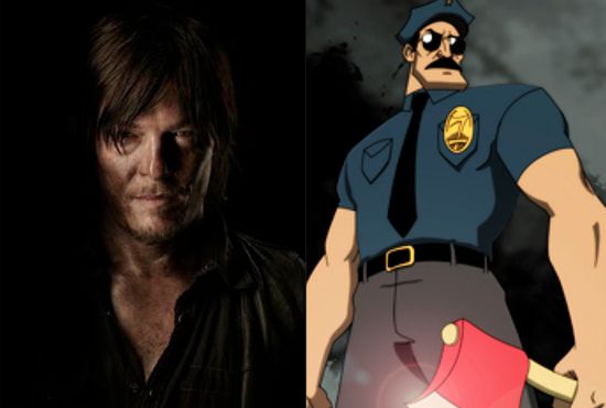 Norman Reedus Axe Cop