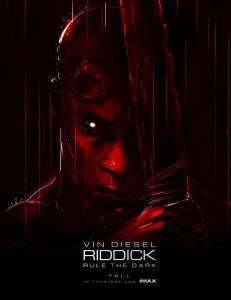 Riddick Comic-Con poster