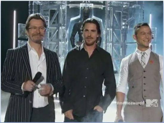 The Dark Knight Rises Christian Bale MTV Movie Awards