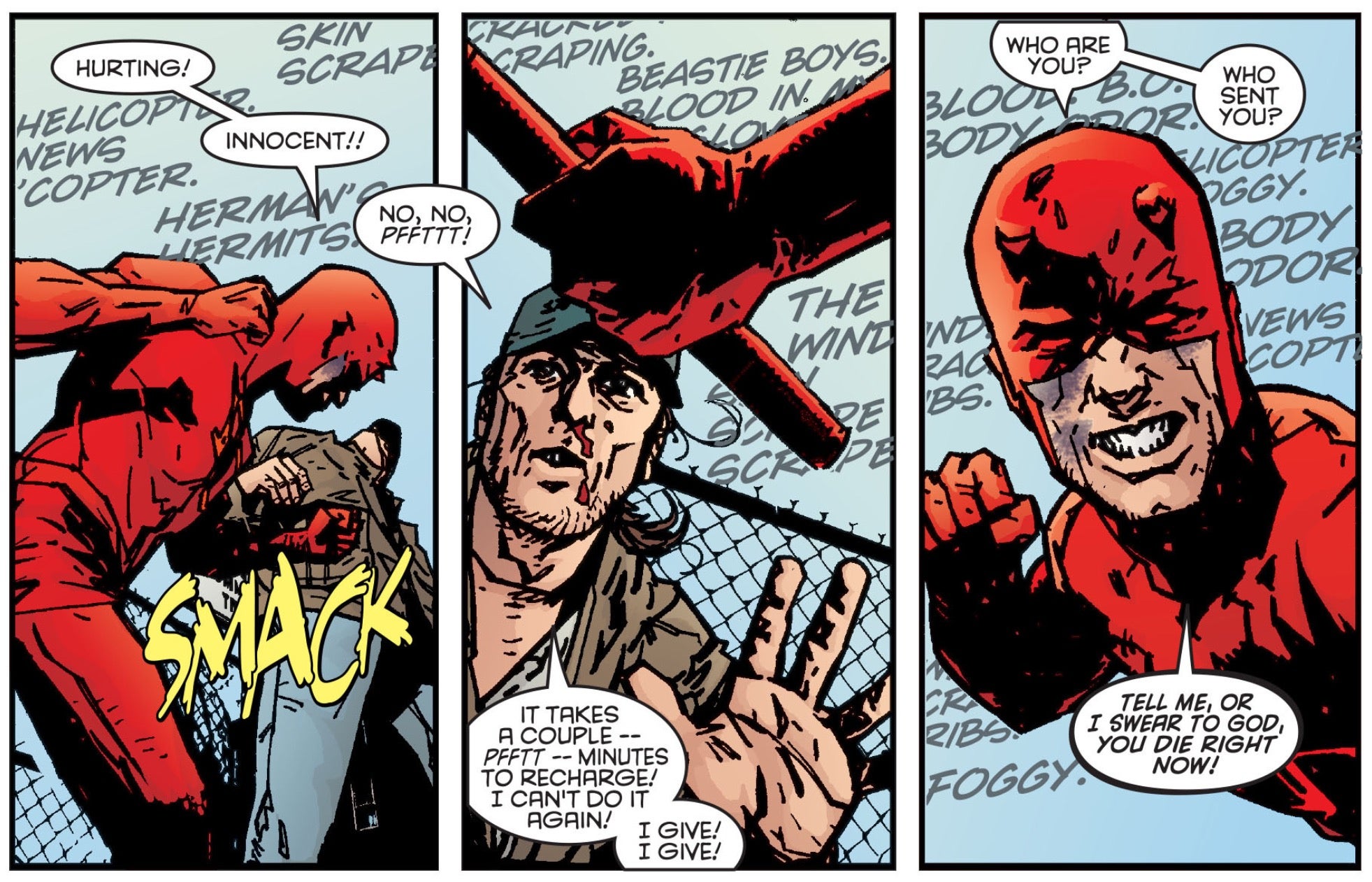 Bendis Maleev - Daredevil - Torture