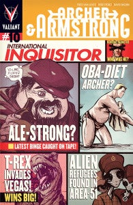 Archer & Armstrong #10 preview pages