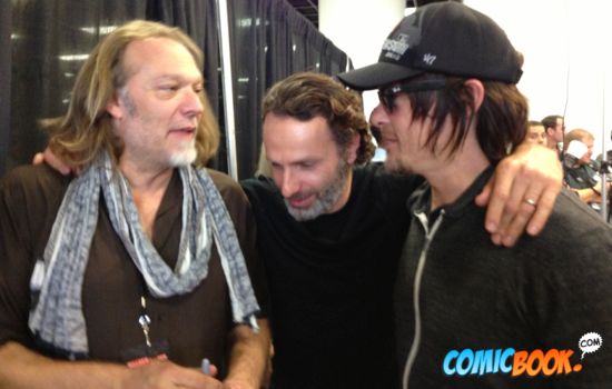 Greg Nicotero, Andrew Lincoln, Norman Reedus