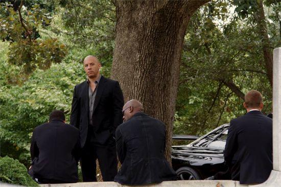 Fast & Furious 7 somber moment