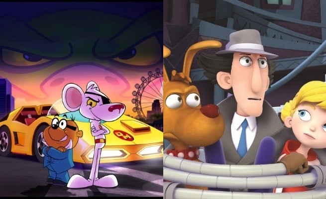 danger mouse inspector gadget netflix