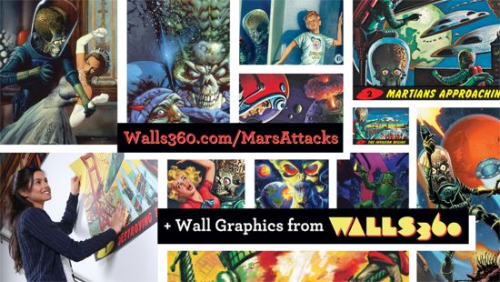 Walls 360 Mars Attacks