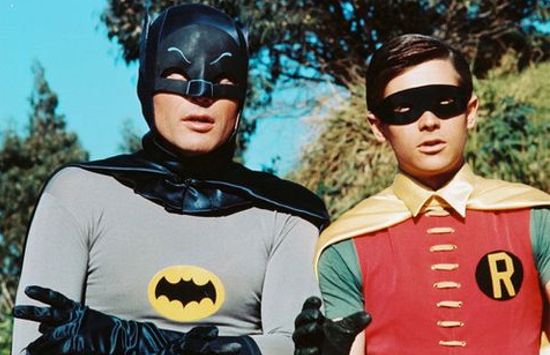 Batman TV series Adam West & Burt Ward