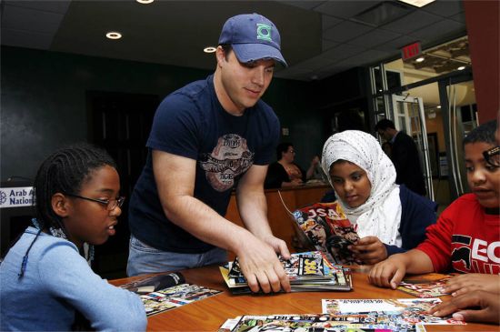 Geoff Johns Arab American Green Lantern