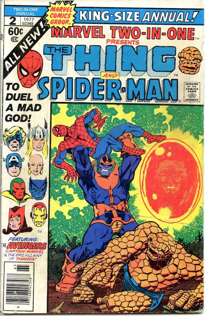 Marvel Two in One Annual 2 cover