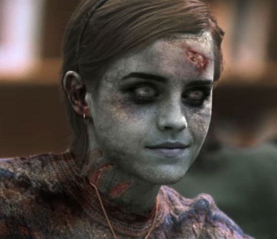 Emma Watson zombie The Walking Dead