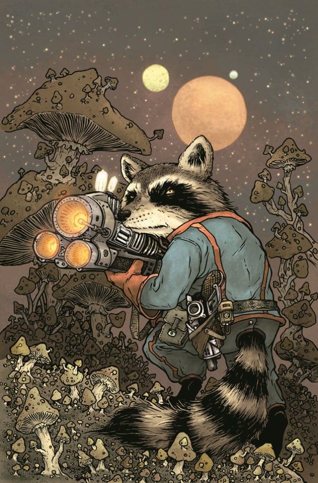 Rocket Raccoon #1 Petersen Variant