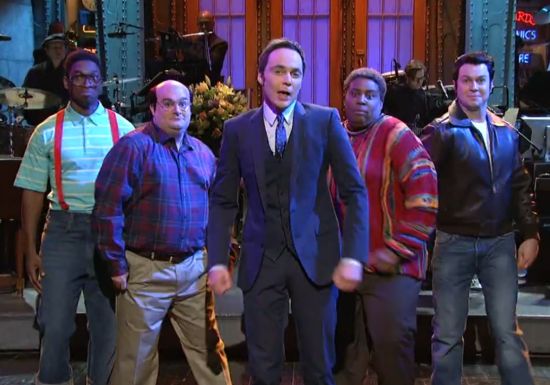 Jim Parsons sings SNL