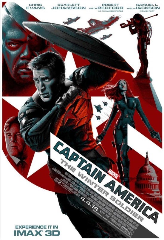 Captain America: The Winter Soldier IMAX Poster