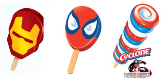 Superhero Popsicles