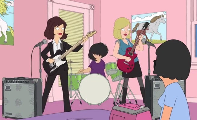 sleater kinney bob's burgers a new wave