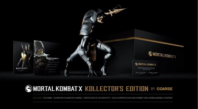 mortal kombat x kollector's edition