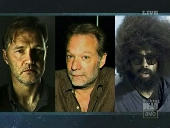 david-morrissey-greg-nicotero-reggie-watts David Morrissey, Greg Nicotero, & Reggie Watts