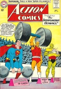 Interplanetary Olympics Superman