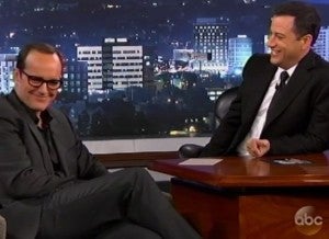 Clark Gregg & Jimmy Kimmel