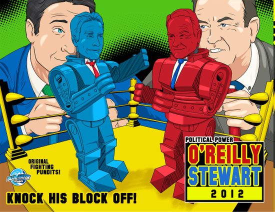 Bill O'Reilly Vs. Jon Stewart Comic Book