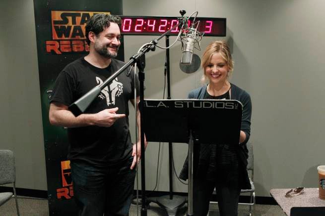 Dave Filoni and Sarah Michelle Gellar