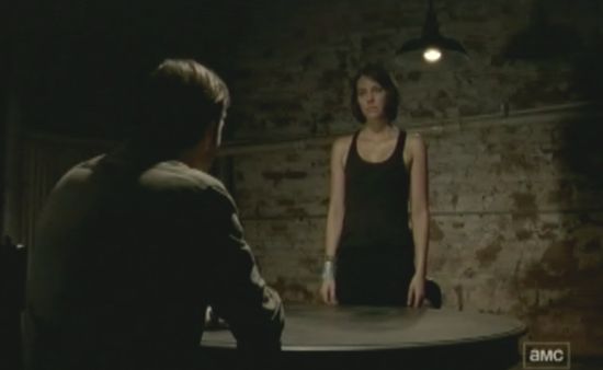 The Walking Dead Maggie and The Governor
