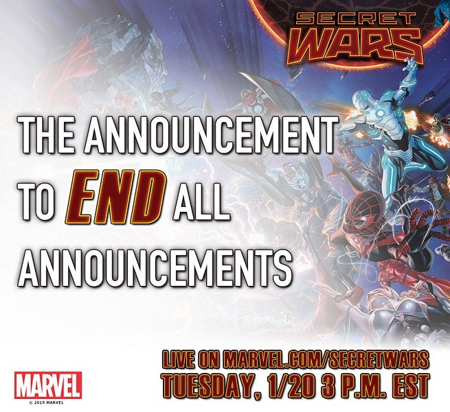 Secret Wars LIVE Kickoff