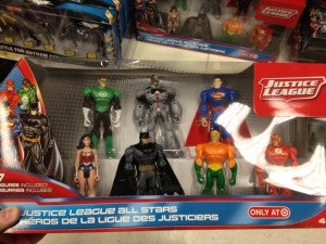 Justice League All Stars Target Pack